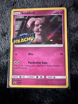 Snubbull #SM200 Stamped – Sun & Moon Promo – Near Mint Pokemon TCG - Image 1