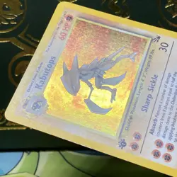 Pokemon Kabutops 1st Edition Fossil 9/62 Holo LP - Image 5
