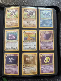 Pokemon TCG 1st Edition Fossil Master Set 63/62 Vintage WOTC Binder Included - Image 2