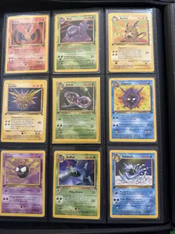 Pokemon TCG 1st Edition Fossil Master Set 63/62 Vintage WOTC Binder Included - Image 5