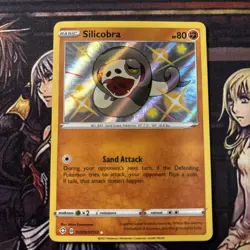 Silicobra SHFSV SV070/SV122 Pokemon Shining Fates: Shiny Vault Shiny Holo Rar... - Image 1