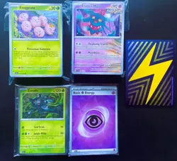 Pokemon Surging Sparks Complete Base Set -C/U + Holo Rares 165/191 + Energy - Image 1