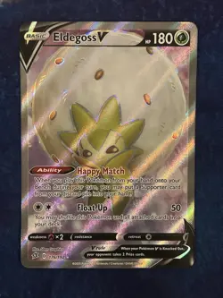 Pokemon Eldegoss V Full Art Ultra Rare # 176/192 Swsh02: - Rebel Clash - LP - Image 1
