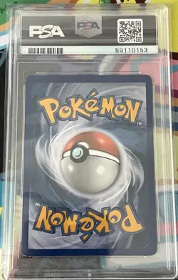 2009 Pokemon D & P Rayquaza C LV. X Holo #DP47 Black Star Promo PSA 8 - Image 2