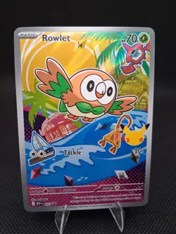 Pokemon First Partner Illustration collection Popplio, Litten, Rowlet - Image 2
