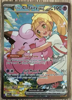 2026 POKEMON ASC EN-ASCENDED HEROES #280 LILLIE'S CLEFAIRY EX - Image 1