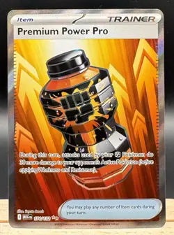 Premium Power Pro 174/132 Ultra Rare Mega Evolution Pokemon TCG NM - Image 1