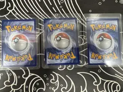 Pokemon 2026 First Partner Illustration Collection Series 1 Promo Set 37-39 NM - Image 2