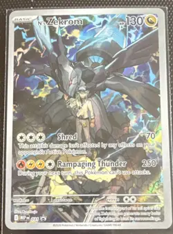 Pokemon N's Zekrom: MEP EN Promo Holo 031 Basic Dragon HP 130 Attack 70/250 - Image 1