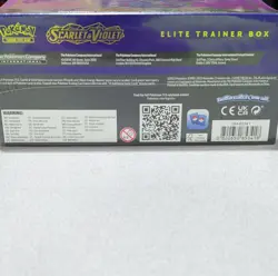 Pokemon Scarlet & Violet Elite Trainer Box Promo Booster 2023 English Sealed - Image 2