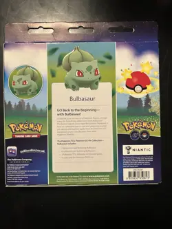 Pokemon 2022 SWSH Go Pin Collection Bulbasaur Holo #23 - Image 2