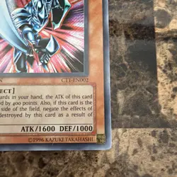 Blade Knight - CT1-EN002 - 2004 Limited Edition Secret Rare Holo YuGiOh - Image 5