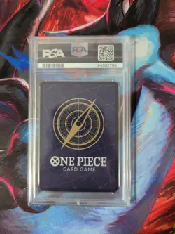 2022 ONE PIECE JPN OP01-ROMANCE DAWN MANGA ALTERNATE ART #120 SHANKS PSA 10 - Image 2