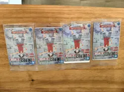 🏀4 Piece Monkey.D.Luffy US College Basketball Promo Cards *SEALED* - Image 1