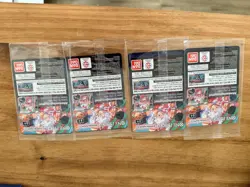 🏀4 Piece Monkey.D.Luffy US College Basketball Promo Cards *SEALED* - Image 2