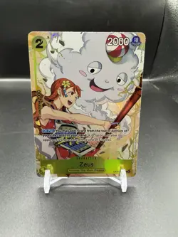 One Piece Alternate Art Zeus (OP11-106) A Fist Of Divine Speed ENGLISH NM/M - Image 1