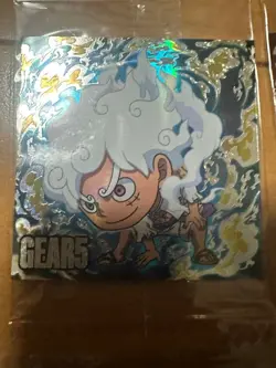 One Piece Luffy GEAR5 LOG.13 Trading Card New - Image 1