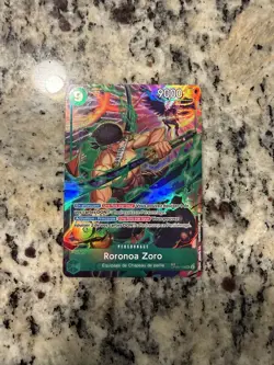 One Piece TCG - Roronoa Zoro - OP06-118 TR SEC - FRENCH - Image 1