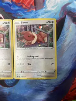 2x Eevee SWSH175 SWSH: Sword & Shield Promo Cards Holo - Image 2