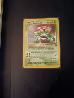 Pokemon TCG Card - Venusaur (2000 Black Star Promo 13 English Vintage) - Image 1