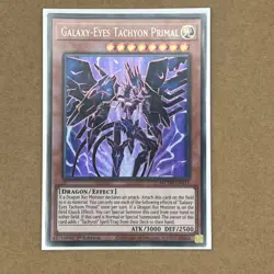 Galaxy Eyes Tachyon Primal MZTM-EN011 1st Ed Yu-Gi-Oh Card Combined Postage - Image 1