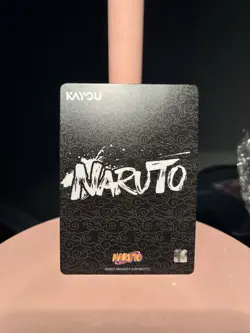 Sasuke Uchiha NARUTO NRSA01-SP-002L5 Naruto Kayou Card - ENGLISH - Heaven Scroll - Image 2