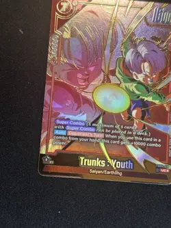 Trunks:Youth FB08-016 Super Combo UC Alt Art Dragonball Super Card Game - Image 5