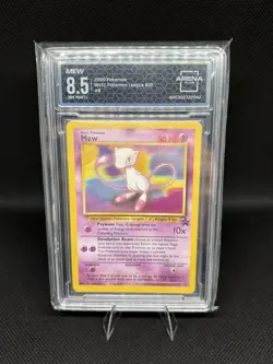 Pokemon Mew Promo Card 8 Wizards of the Coast League BSP Arena Club 8.5 - Image 1