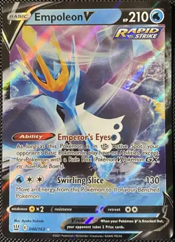 Empoleon V 040/163 Swsh05: Battle Styles Holo - Pokemon Card - Image 1