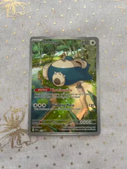 Snorlax #051 SV: Scarlet & Violet Promo Cards Full Art Rare Holo Pokemon NM - Image 1
