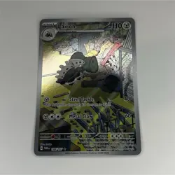 Pokemon Lairon 184/167 SV06: Twilight Masquerade Illustration Rare Holo Card - Image 1
