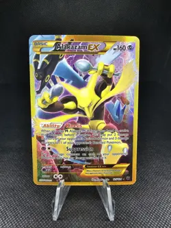 STUNNING Alakazam EX - 125/124 - Pokemon Fates Collide XY Secret Rare Card NM - Image 2