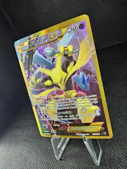 STUNNING Alakazam EX - 125/124 - Pokemon Fates Collide XY Secret Rare Card NM - Image 4