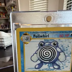 Pokemon Poliwhirl Base Set 38/102 Uncommon 60 HP Regular Wizards 1999 Card - Image 2