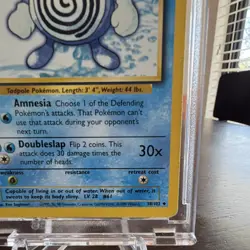 Pokemon Poliwhirl Base Set 38/102 Uncommon 60 HP Regular Wizards 1999 Card - Image 4