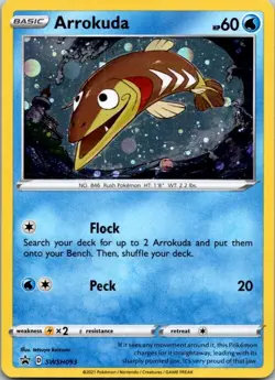 Arrokuda - Promo SWSH: Sword & Shield Promo Cards SWSH093 NM - Image 1