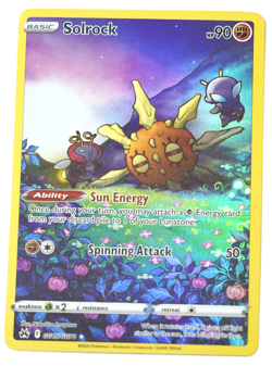 Solrock GG15/GG70 Crown Zenith Galarian Gallery Pokemon TCG Card NM - Image 1