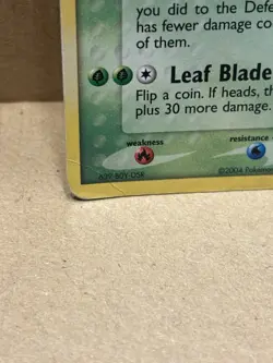 Pokemon Sceptile 004/017 POP Series 1 Holo Rare 100 HP English Trading Card - Image 3