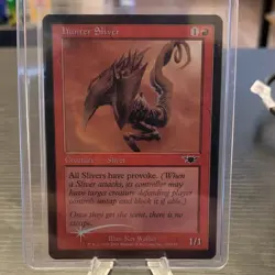 Magic: The Gathering Hunter Sliver Common Red Creature Legions 102/145 Foil - Image 1