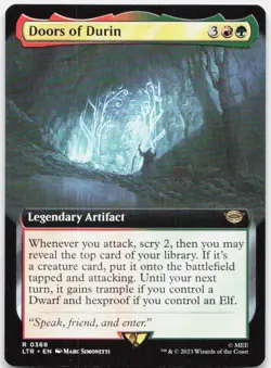 Doors of Durin (Extended Art) *Non-Foil* LTR 368 NM - Image 1
