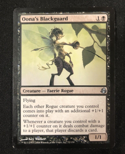 MTG Magic the Gathering Oona's Blackguard (72/153) Morningtide MP - Image 1