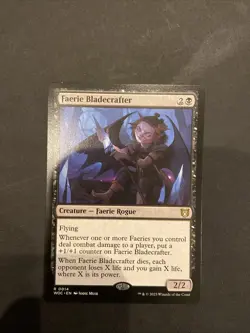 Faerie Bladecrafter Commander: Wilds of Eldraine Regular - Image 1