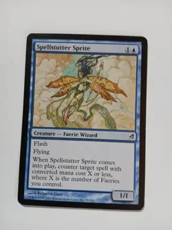 Magic The Gathering Spellstutter Sprite Lorwyn LP Condition ●241 - Image 1