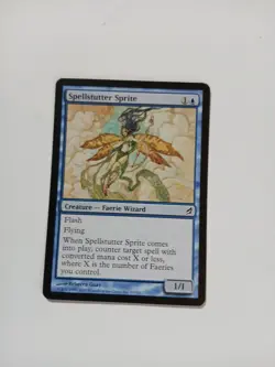 Magic The Gathering Spellstutter Sprite Lorwyn LP Condition ●241 - Image 2