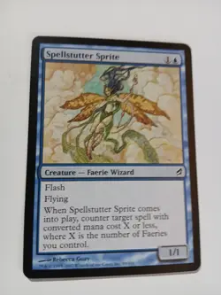 Magic The Gathering Spellstutter Sprite Lorwyn LP Condition ●241 - Image 3