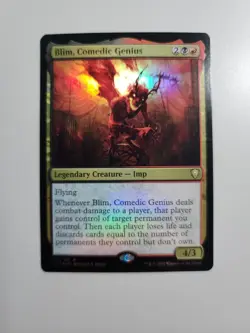 MTG Blim, Comedic Genius Commander Legends 272/361 Foil Rare - Image 1