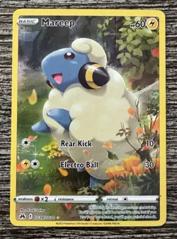 Lot Of 3 Rare Crown Zenith Pokemon Cards Mareep, Irida, & Charizard VStar - Image 5