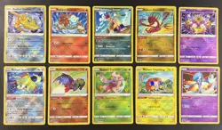Radiant Pokemon collection lot of 10 Ultra Rare Holos No Duplicates - Image 1