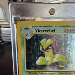 Pokemon Victreebel Jungle 14/64 Holo Rare Unlimited 80 HP Wizards Card - Image 2