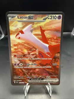 Pokemon Latias EX 239/191 Sv08: Surging Sparks SIR Pokemon TCG - Image 1